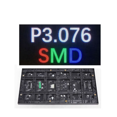 Rgb	Módulo conduzido interno da exposição da cor 3.076mm/Smd2121 completa do passo do pixel da exposição de diodo emissor de luz de SMD