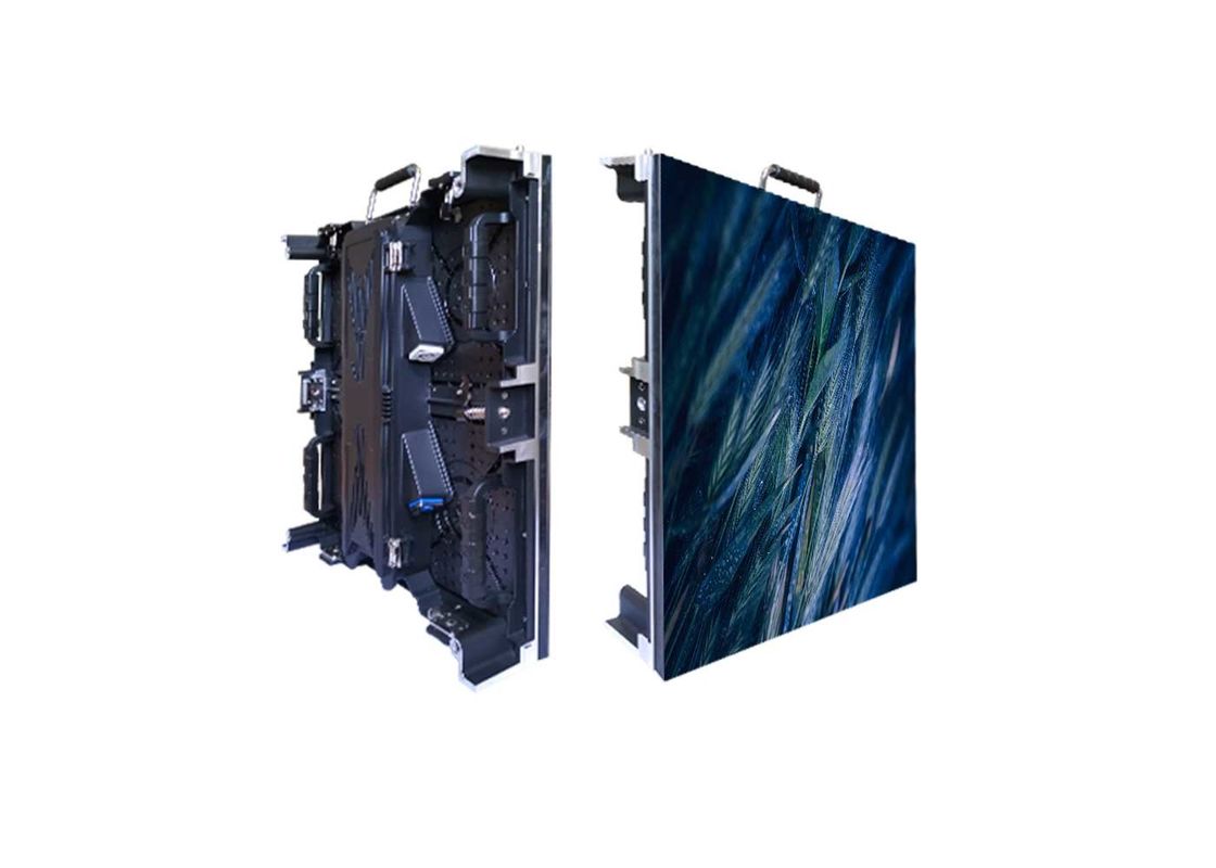 Painéis de exposição modulares móveis portáteis P2.976 alugado exterior do diodo emissor de luz 250X250mm
