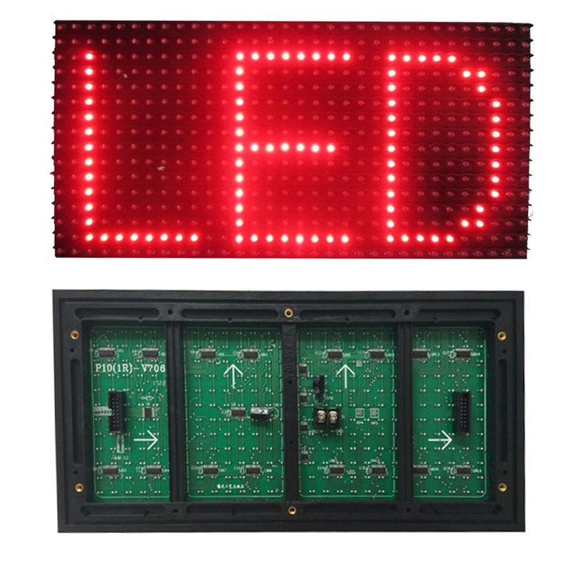 Módulos do diodo emissor de luz de SMD P10 tela de exposição do diodo emissor de luz da propaganda exterior de 320*160mm/de 10mm
